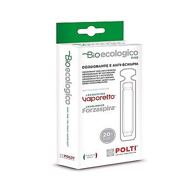 Polti 20x deodorante anti schiuma Vaporetto Lecoaspira Lecologico