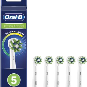 Braun EB50-5 CROSS ACTION Setole verdi 5 pezzi