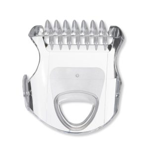 Braun Copritestina/regolabarba corta, nero, trasparente