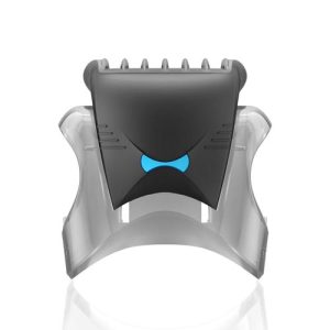 Pettine regolabarba, nero/grigio