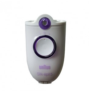 Corpo Motore per Epilatore BRAUN Bianco/Viola SE 5 5340