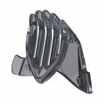 Accessorio regolabarba, nero, trasparente