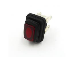 Frog FR003 Interruttore spia bipolare rosso