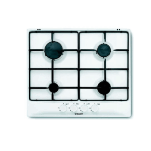 Piano Cottura GLEM Gas GT64WH- - 4 Fornelli - Da Incasso 60cm